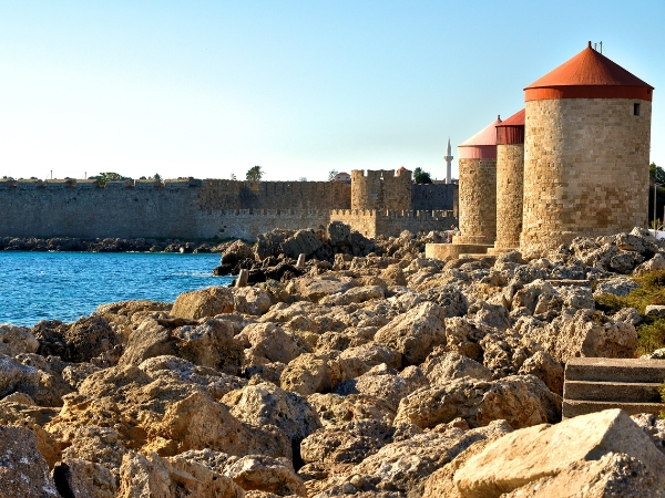 Medieval City of Rhodes in Greece