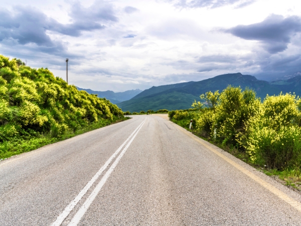 Road in Greece