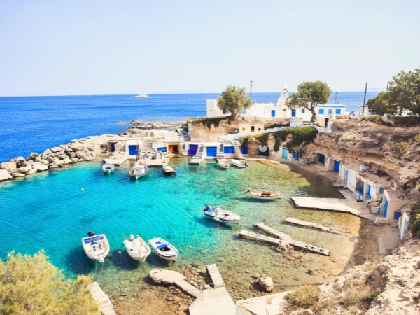Mandrakia Village Milos Greece