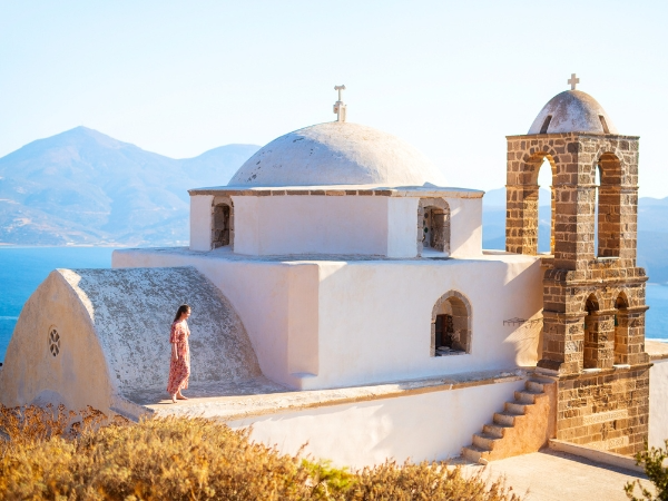 Plaka Village Milos Greece