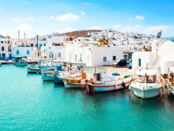 A Drive across the Beautiful Greek Island of Paros