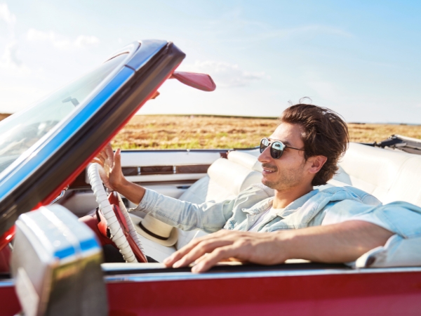 Couple on a Road Trip