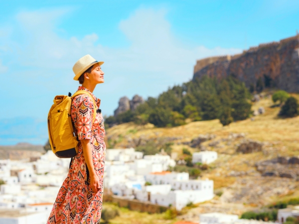 Tourist in Rhodes